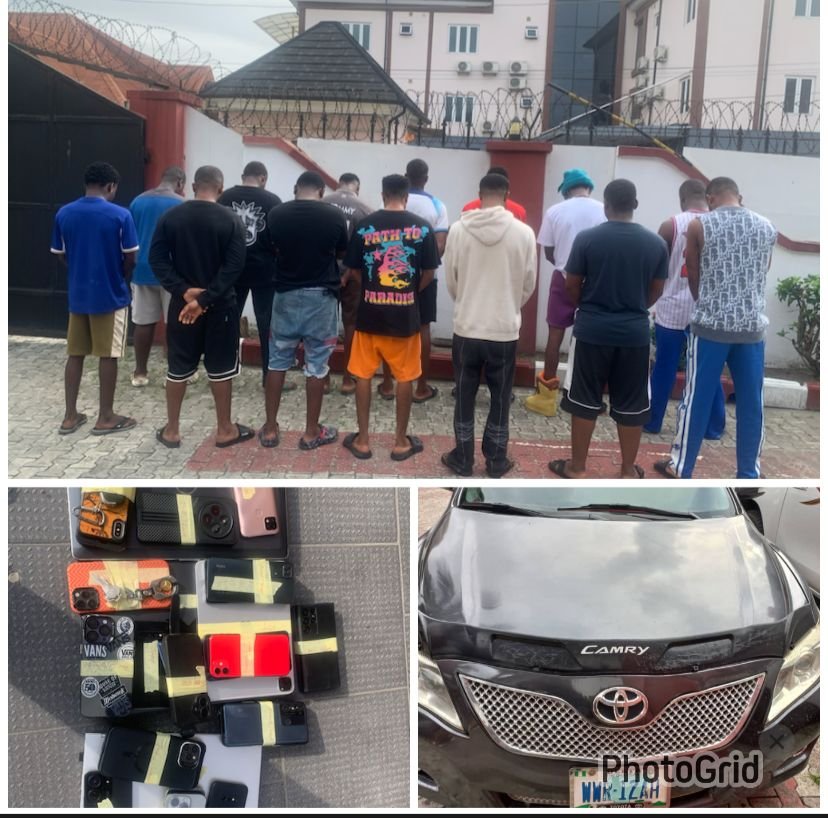 EFCC Arrests 14 Suspected Internet Fraudsters in Uyo